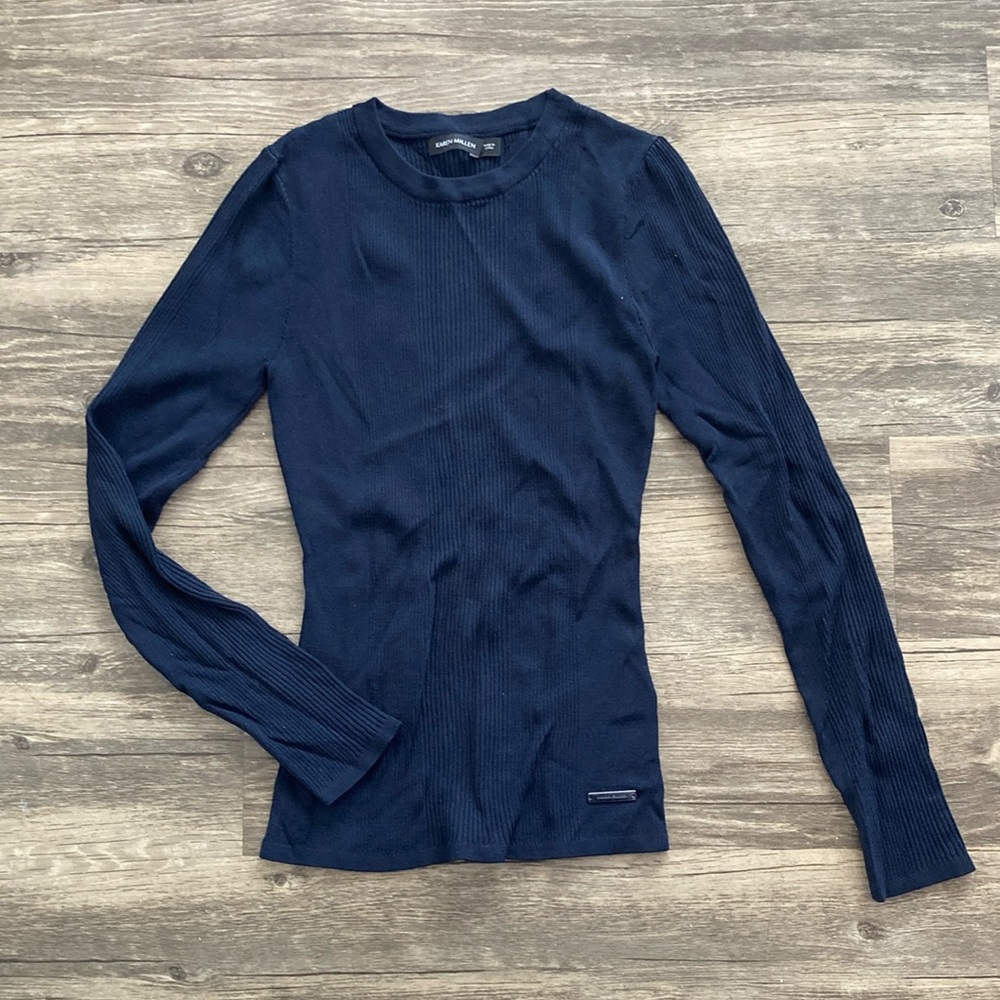Karen Millen long sleeved top. Size M